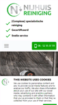 Mobile Screenshot of nijhuisreiniging.nl